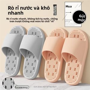 MONLEYTA | Dép đi trong nhà đi trong nhà tắm chống trượt thấm hút nhanh khô cho nam và nữ Dép đi trong nhà tắm chuyên dụng cho trẻ em mùa hè