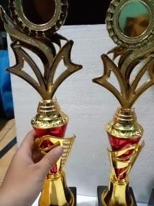 Piala Lomba Juara 1 2 3 4 (N0.31 BODY MERAH RASER) "costum" FREE STICKER (BOLEH satuan)TERMASUK SETICKER DAN FREE DESIGN