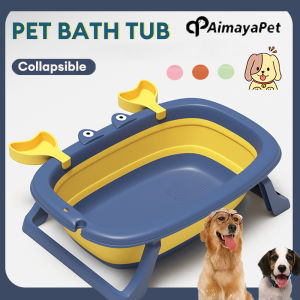 AIMAYAPET Collapsible Pet Bathtub: A Must-Have for Pet Owners