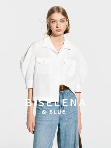 BEIQIANI | Relaxed Fit Casual Short Sleeve Shirt Women Summer