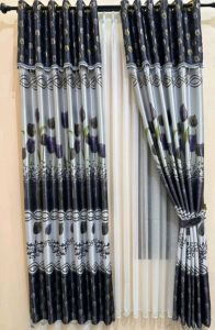 gorden minimalis blackout super glossi