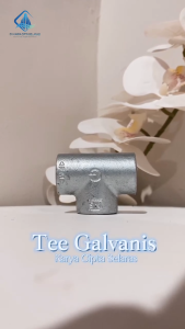 Tee Galvanis 1/2 inch / Equal Tee