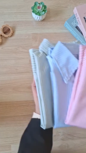 Kemeja Oversize Motif Salur Striped Anak Perempuan 1-10