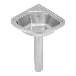 CUNGSA | 304 Stainless Steel Corner Mounted Washbasin