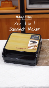 Hanabishi Zen 3 In 1 Sandwich Maker HA5563