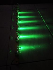 PAKET SET 7 KANCO AKRILIK (5mili) + DUDUKAN LAMPU LED WARNA HIJAU PENGUMPUL IKAN