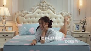 HANGDIAN(จัดส่งฟรีทั้งร้าน)พร้อมส่ง!!! ผ้าปูเตียง ผ้าปูที่นอน ผ้าปูนุ่ม ผ้าปูหน้านุ่ม กันไรฝุ่น นอนสบาย ผ้าคลุมเตียง ผ้ารองกันเปื้อนที่นอนผ้าฝ้าย สีพื้นโรงแรม สูง ระบายอากาศได้ ผ้ารองกันเปื้อนกันน้ำ ป้องกันคราบสกปรก รัดมุมรอบเตียง 360องศา คุณภาพดี นุ่มสบา