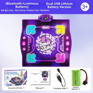 Fitness Dancing Machine For Home Fitness Fat Burning Music Games Children