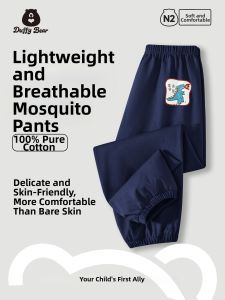 DUFFY BEAR | Quần Bé Cotton Chống Muỗi Thoáng Khí