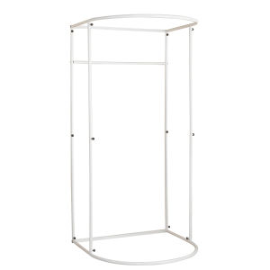 Portable Folding Temporary Mobile Dressing Room Display Stand Curtain Modern Simple Style Clothing Store Metal Material
