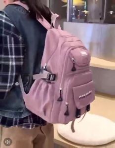 【พร้อมส่ง】กระเป๋าเป้ สะพายหลัง กระเป๋าแฟชั่น ความจุขนาดใหญ่เวอร์ชั่นเกาหลี นักเรียนแฟชั่น