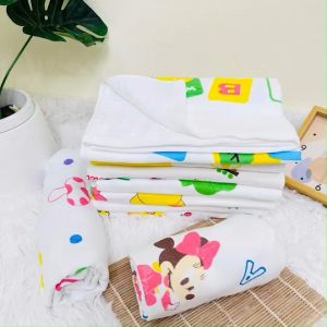 ผ้าเช็ดตัวสาลูรังผึ้ง 2ชั้น ขนาด 60x120 cm