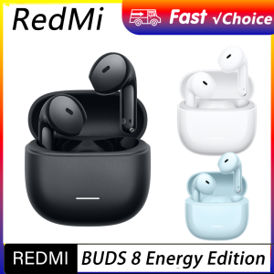 Xiaomi | NEW Redmi Earphones Buds 8 Active Edition AI Noise Cancelling Earphones with 37 Hour Battery Life and Wind Noise Elimination CN