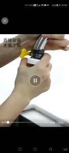 Universal Faucet Filter Kitchen Essential Four Color Options
