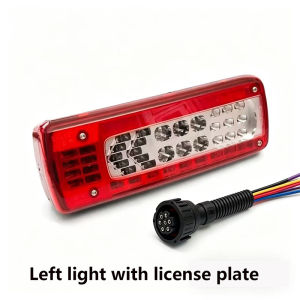 1pcs LED Tail Light Assembly for Volvo FM Series Trucks FM410 FM420 FM460 Truck Tail Light Red Lens Right Hand Side OEM 3170227
