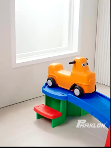 Mainan Mobil Seluncur Roller Coaster Mainan Anak Perosotan Mobilan Slide Ride On Motor Luncur Track