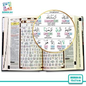Al Quran Tajwid Warna I Rab Irob Perkata Nahwu Alquran Tajwid Warna Warni 30 Juz Lengkap Terjemah