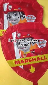 Paket Balon PAW PATROL A / Dekorasi Ulang Tahun Paw Patrol Chase Marshall Rubble Skye