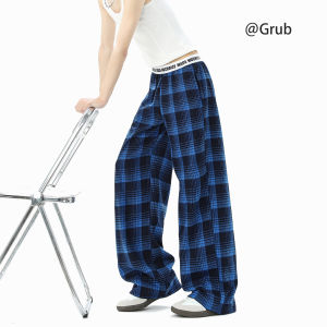 Grace Rub | Retro Street Casual Pants Long