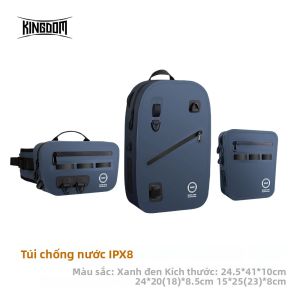 Túi Đựng Đồ Câu Cá Đa Năng Kingdom Chất Liệu Hypalon 4200 Chống Nước Dùng Cho Thể Thao Ngoài Trời Đeo Vai Đeo Chân Đeo Hông Có Ngăn Đựng Dây Câu Và Mồi Câu