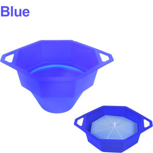 Silicone Microwave Popcorn Bowl Bucket with Lid DIY Popcorn Maker Air Popper Bowl Large Capacity Homemade Kitchen Baking Tools