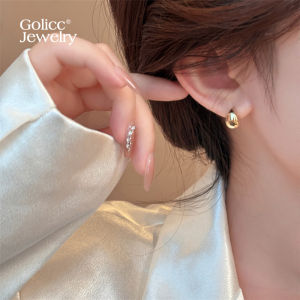 golicc | Bông Tai Hình Giọt Nước Vàng Sang Trọng Thời Trang Tinh Tế