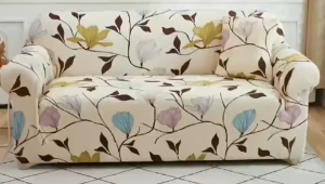 1/2/3/4 Seater Sofa Cover Set Armless Sofa Cover Ottoman Cover Chair Cover Single Sofa Cover 1Seater