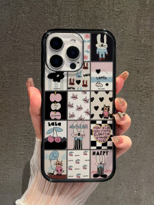 Transparent Black Frame Shockproof Phone Case
