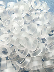 Transparent Rubber Band Diameter 12mm Width 5mm Elastic Charging Cable Tying Storage Band Factory Use Home Organization Tools