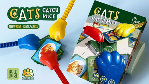 Childrens Tabletop Game Mouse Cat Catching Attention Concentration Training Board Game Parent Child Interaction Multi Player Battle