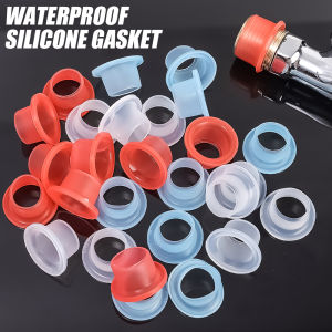 10PCS Universal Faucet Leak-Proof Silicone Sealing Ring Pad Originally with Faucet Triangle Valve Pipe Fittings