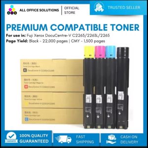 AOS Premium Compatible Toner Cartridge For Fuji Xerox CT202496-CT202499 DC V C2263 C2265  C2263 C226 DCV2263/2265 - Lazada