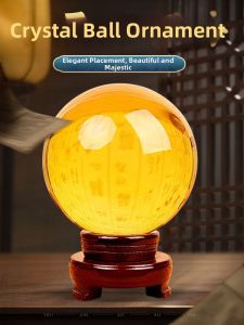 HETANGYUESHE | Colorful Crystal Ball Decorative Ornament