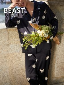 THEBEAST | Celebrity Style Couples Silk Pajamas