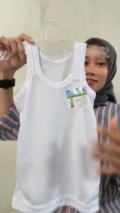Syani Baby Singlet Anak Newborn Lusinan Warna Polos Bahan Katun Lembut Adem
