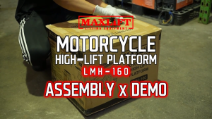 Maxlift Hydraulic Motorcycle High Lifter Platform 160kgs. (LMH-160)