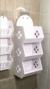 Rak Hiasan Dinding Kamar Tidur / Tempat Penyimpanan Kamar Mandi - YOYOSOO