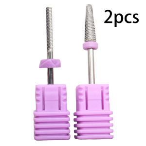 1/2Pcs 3/32" 5 in 1 XXF Professional Carbide Nail Drill BitsTungsten High-End Tungsten Steel Drill Bits Tech Cuticle Bit Fast