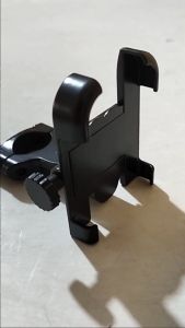 PROMO Holder HP di Stang Motor Besi / Dudukan HP GPS / Holder Motor / Sepeda