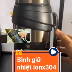 Bình siêu giữ nhiệt cao cấp D.KADI Inox 304 dung tích 2000ml-Phiên bản mới nhất 2025