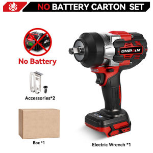 Onevan | ONEVAN 2800N.M Torque Brushless Electric Impact Wrench 2800W Cordless Screwdriver Automotive Repair Tool For Makita Battery Pin