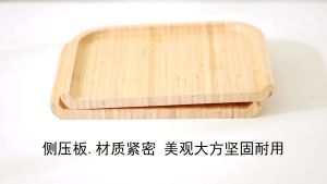 PLATTER Bamboo Rectangle Round Solid Wood Plate Bread 食物托盘 托盘 Cheese Plates wooden serving tray Wooden Plate Dulang Kayu
