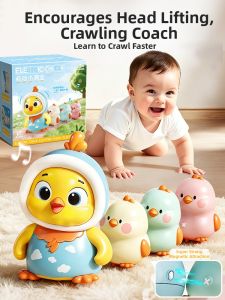 BEI JESS | Educational Baby Developmental Toy Electric Rocking Goose