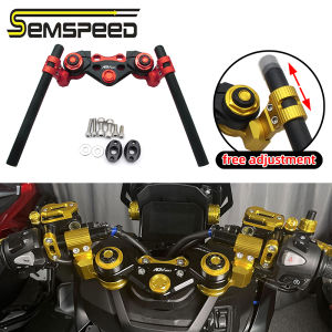 SEMSPEED Tay Nắm Mô Tô Thanh Tay Cầm Kẹp Ống Trên Phuộc Cho Honda ADV160 ADV 160 2022-2023