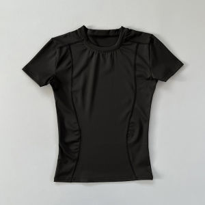 Summer Professional Yoga Fitness T-Shirt Moisture-wicking Breathable