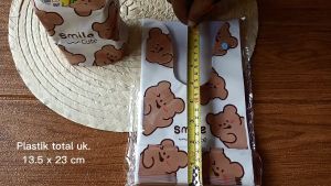 HX190 [20 pcs] 13.5x23 / 18x30 cm Plastik Kuping Kelinci Souvenir Hadiah Snack Kue Permen Goodie Bag Bingkisan Ulang Tahun HX170