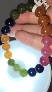(SG Seller Ready Stocks) High Grade Natural Tourmaline Gemstone Bracelet 10mm+ (With Certificate)