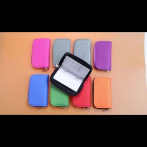 1Pcs 22 Slots Memory Card Collect Bag SD Card Carrying Case Holder Wallet For CF/SD/Micro SD/SDHC/MS/DS Game Camera SD Card Bag
