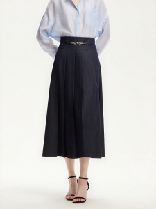 Vero Moda | Chân Váy Jeans Nếp Ly Mới Hè