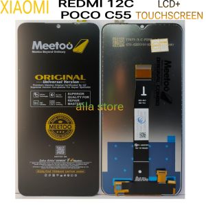 LCD TOUCHSCREEN XIAOMI REDMI 12C/POCO C55 ORIGINAL MEETOO FULLSET